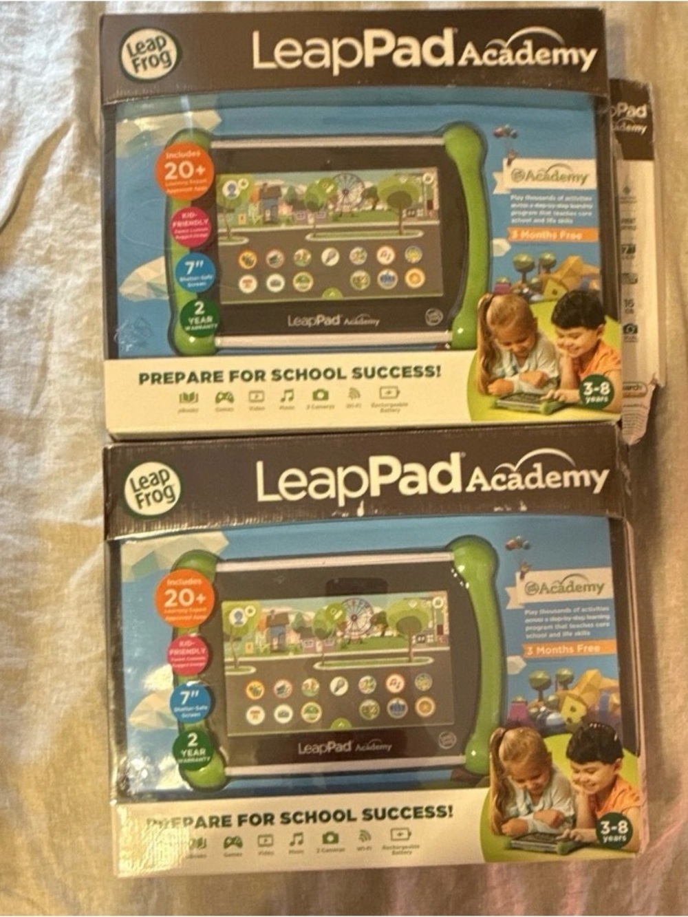 LeapFrog LeapPad Academy Kids Tablet – Blue and Green